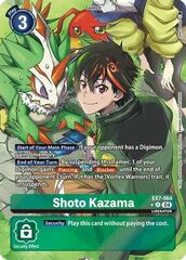 Shoto Kazama - EX7-064 - R - Alternative Art - Foil