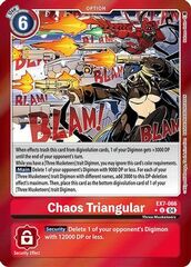 Chaos Triangular - EX7-066 - U - Foil