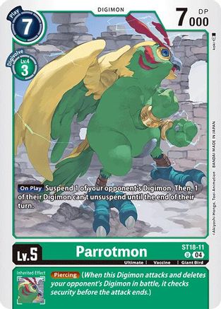 Parrotmon - ST18-11 - U