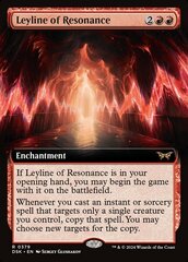 Leyline of Resonance - Foil - Extended Art