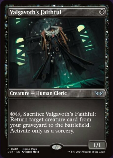 Valgavoths Faithful - Foil - Promo Pack