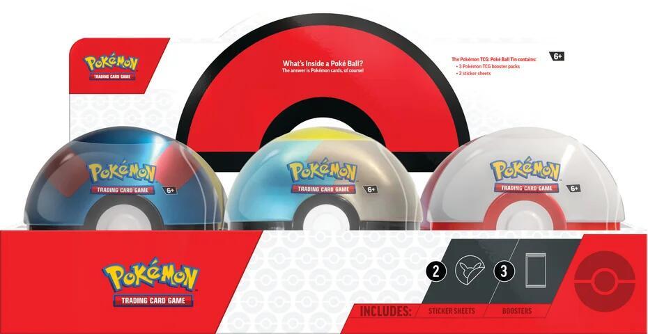Poke Ball Tin Display (Q4 2024)