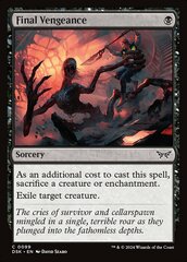 Final Vengeance - Foil