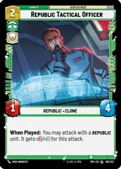 Republic Tactical Officer