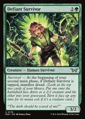 Defiant Survivor - Foil