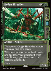 Hedge Shredder - Foil - Showcase