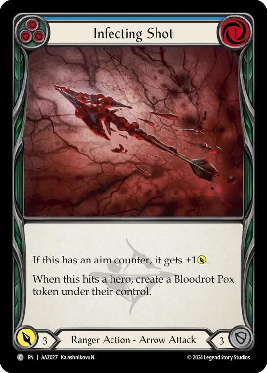 Infecting Shot (Blue)