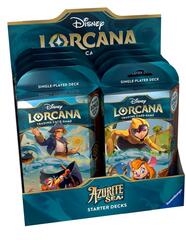 Disney Lorcana: Azurite Sea Starter Deck Display