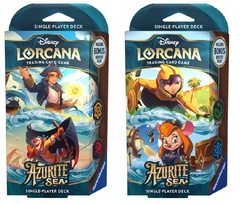 Disney Lorcana: Azurite Sea Starter Deck (Set of 2)