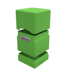 Classic Satin Tower Deck Box - Lime Green