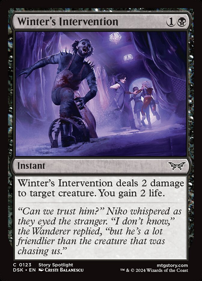 Winters Intervention - Foil