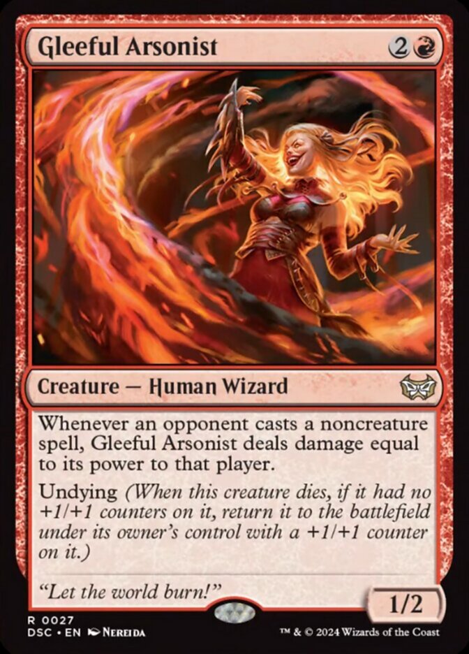 Gleeful Arsonist