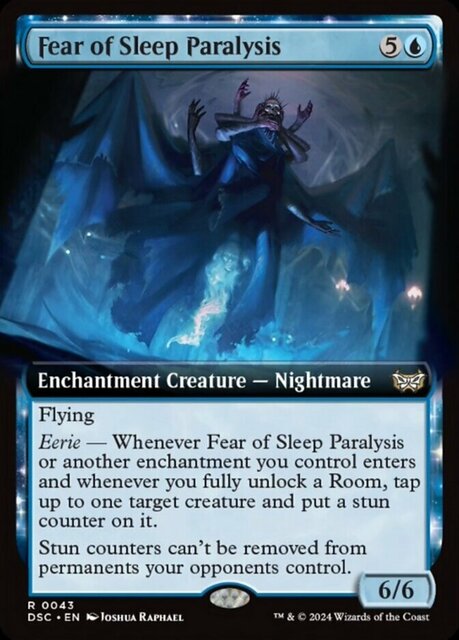 Fear of Sleep Paralysis - Extended Art