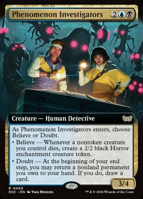 Phenomenon Investigators - Extended Art