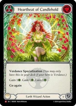 Heartbeat of Candlehold - Rainbow Foil