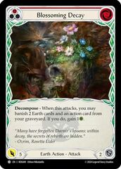 Blossoming Decay (Red) - Rainbow Foil