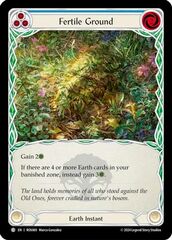 Fertile Ground (Blue) - Rainbow Foil