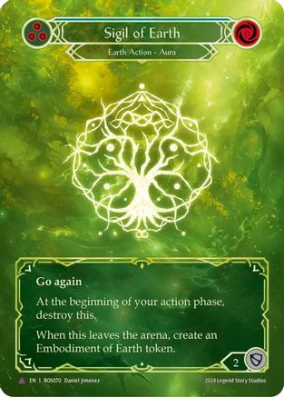 Sigil of Earth (Marvel) - Cold Foil