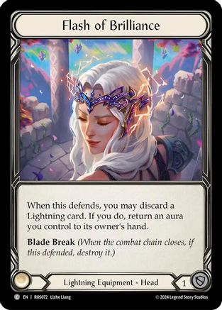 Flash of Brilliance - Cold Foil