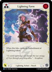 Lightning Form (Red) - Rainbow Foil