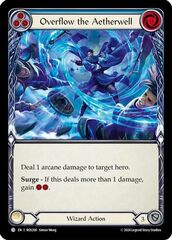 Overflow the Aetherwell (Blue) - Rainbow Foil