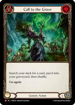 Call to the Grave - Rainbow Foil