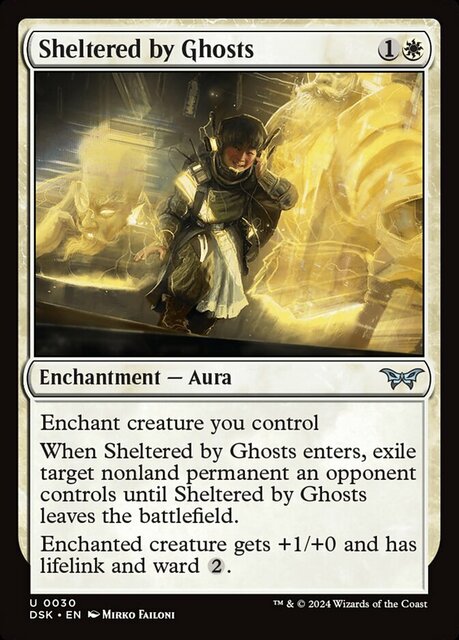 Sheltered by Ghosts - Foil