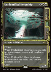 Unidentified Hovership (0305) (Showcase) - Foil