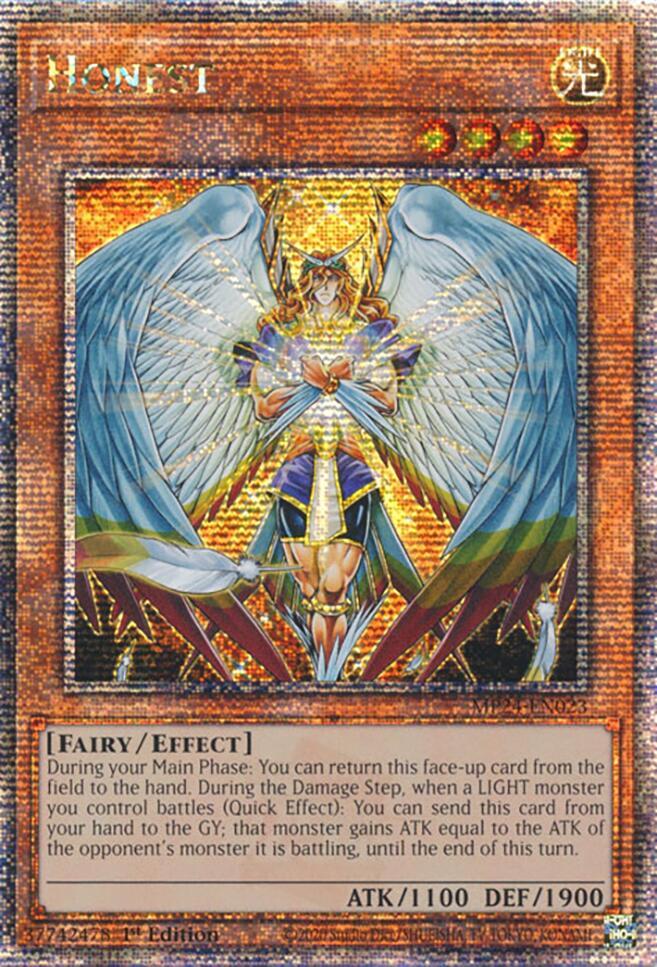 Honest - MP24-EN023 - Quarter Century Secret Rare - 1st Edition