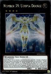 Number 39: Utopia Double - MP24-EN031 - Quarter Century Secret Rare - 1st Edition