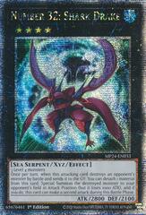 Number 32: Shark Drake - MP24-EN033 - Quarter Century Secret Rare - 1st Edition