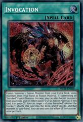 Invocation - MP24-EN060 - Prismatic Secret Rare - Alternate Art - 1st Edition