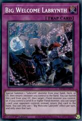 Big Welcome Labrynth - MP24-EN074 - Prismatic Secret Rare - 1st Edition