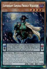 Superheavy Samurai Prodigy Wakaushi - MP24-EN076 - Prismatic Secret Rare - 1st Edition