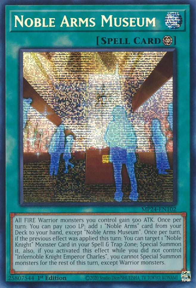 Noble Arms Museum - MP24-EN102 - Prismatic Secret Rare - 1st Edition - Yu-Gi-Oh! Singles Yugioh SETS - M Yugioh 25th Anniversary Tin: Dueling Mirrors - MP24 - Atlas Collectables Noble Arms Museum - MP24-EN102 - Prismatic Secret Rare - 1st Edition - Yu-Gi-Oh! Singles Yugioh SETS - M Yugioh 25th Anniversary Tin: Dueling Mirrors - MP24 - Atlas Collectables