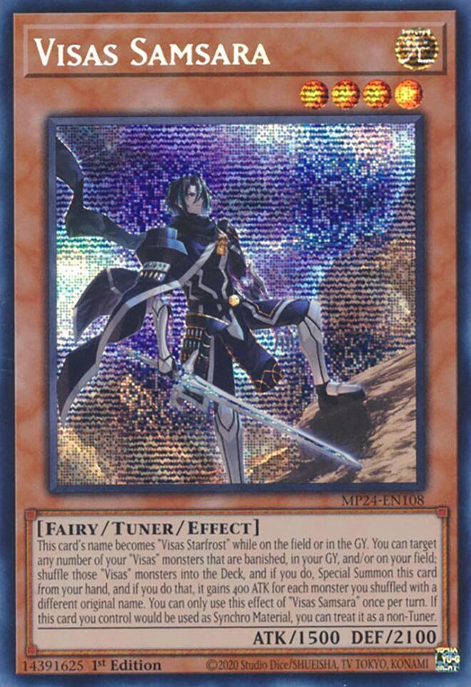 Visas Samsara - MP24-EN108 - Prismatic Secret Rare - 1st Edition
