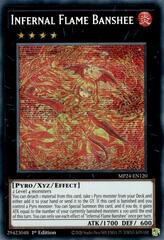 Infernal Flame Banshee - MP24-EN120 - Prismatic Secret Rare - 1st Edition