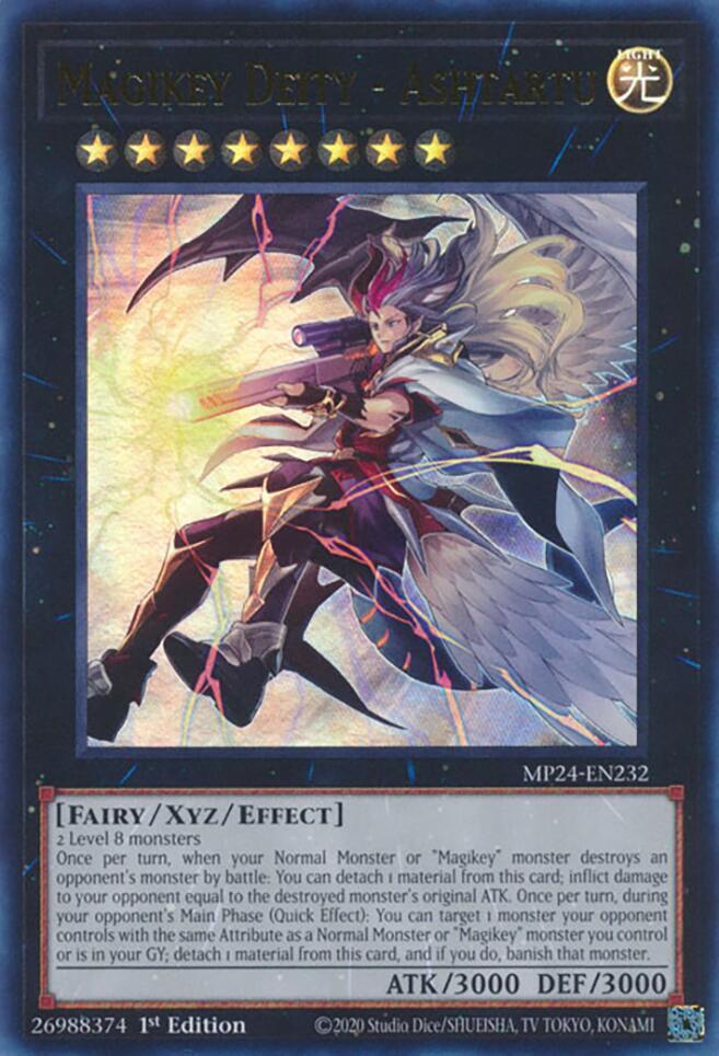 Magikey Deity - Ashtartu - MP24-EN232 - Ultra Rare - 1st Edition Magikey Deity - Ashtartu - MP24-EN232 - Ultra Rare - 1st Edition