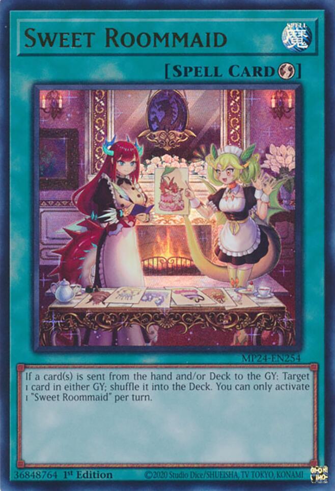 Sweet Roommaid - MP24-EN254 - Ultra Rare - 1st Edition Sweet Roommaid - MP24-EN254 - Ultra Rare - 1st Edition
