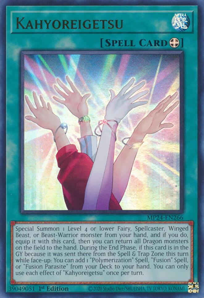 Kahyoreigetsu - MP24-EN266 - Ultra Rare - 1st Edition Kahyoreigetsu - MP24-EN266 - Ultra Rare - 1st Edition