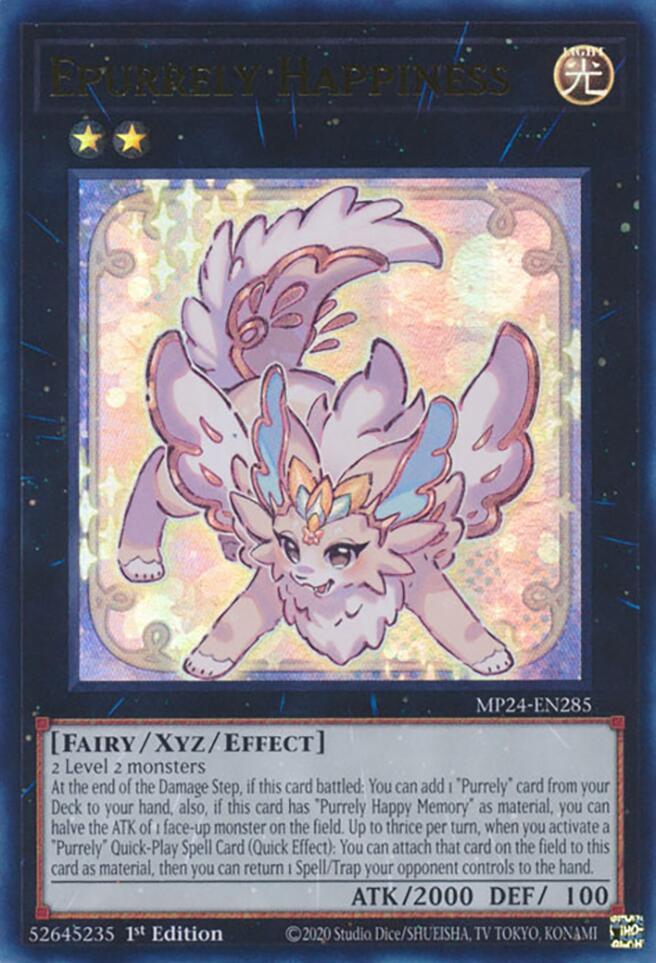 Epurrely Happiness - MP24-EN285 - Ultra Rare - 1st Edition