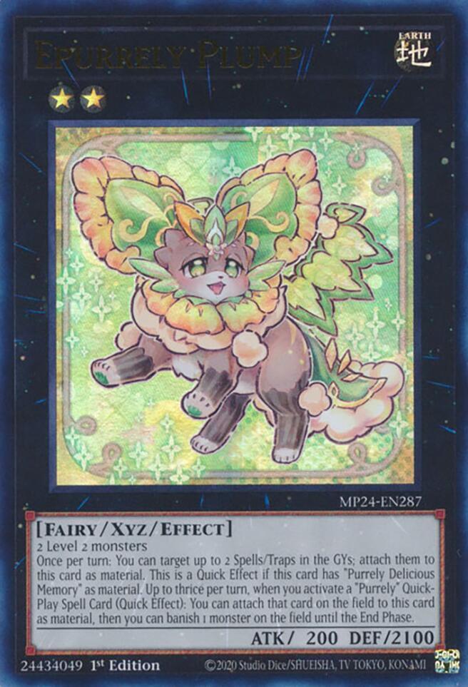 Epurrely Plump - MP24-EN287 - Ultra Rare - 1st Edition