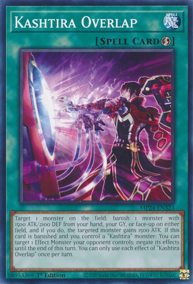 Kashtira Overlap - MP24-EN323 - Common - 1st Edition