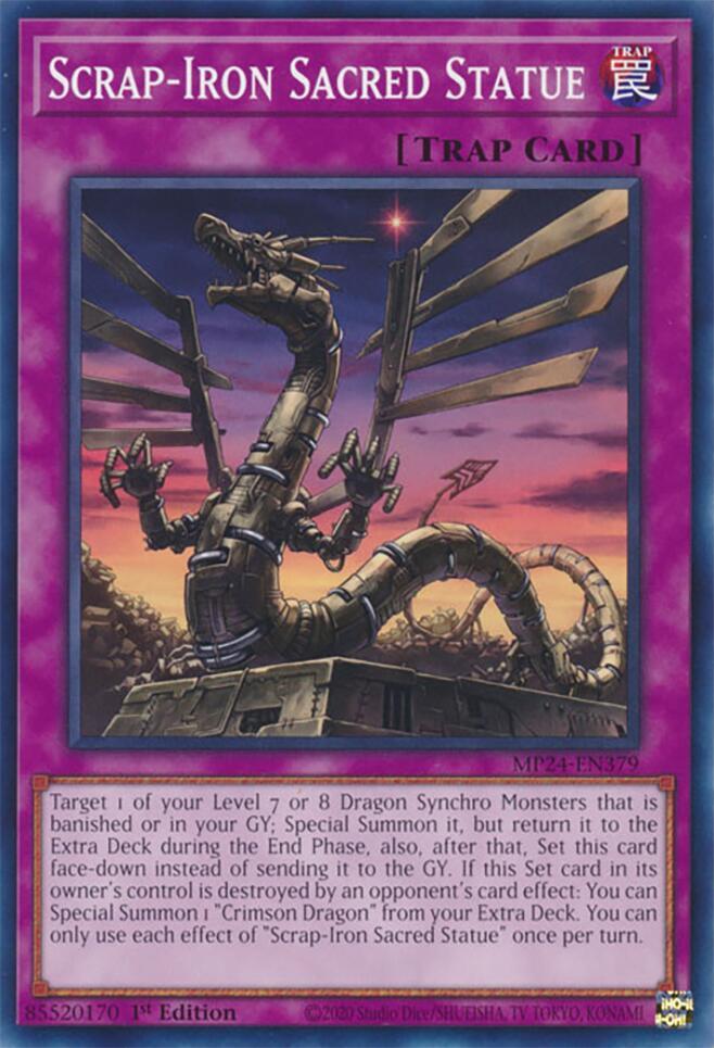 Scrap-Iron Sacred Statue - MP24-EN379 - Common - 1st Edition Scrap-Iron Sacred Statue - MP24-EN379 - Common - 1st Edition