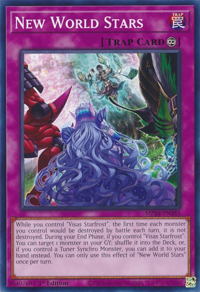 New World Stars - MP24-EN381 - Common - 1st Edition New World Stars - MP24-EN381 - Common - 1st Edition