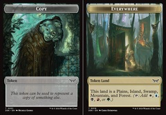 Copy // Everywhere Double-Sided Token - Foil