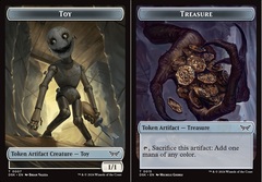 Toy // Treasure Double-Sided Token - Foil