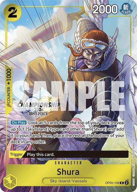Shura - OP05-106 - P - (CS 2024 Celebration Pack) - Foil