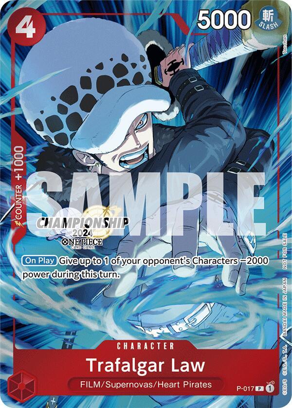 Trafalgar Law - P-017 - P - (CS 2024 Celebration Pack) - Foil
