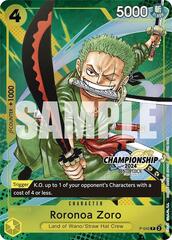 Roronoa Zoro - P-042 - P - (CS 2024 Event Pack Finalist) - Foil